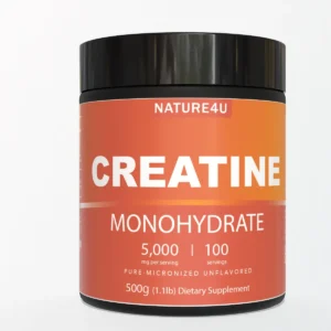Micronized Creatine Monohydrate Powder, 100 Serving